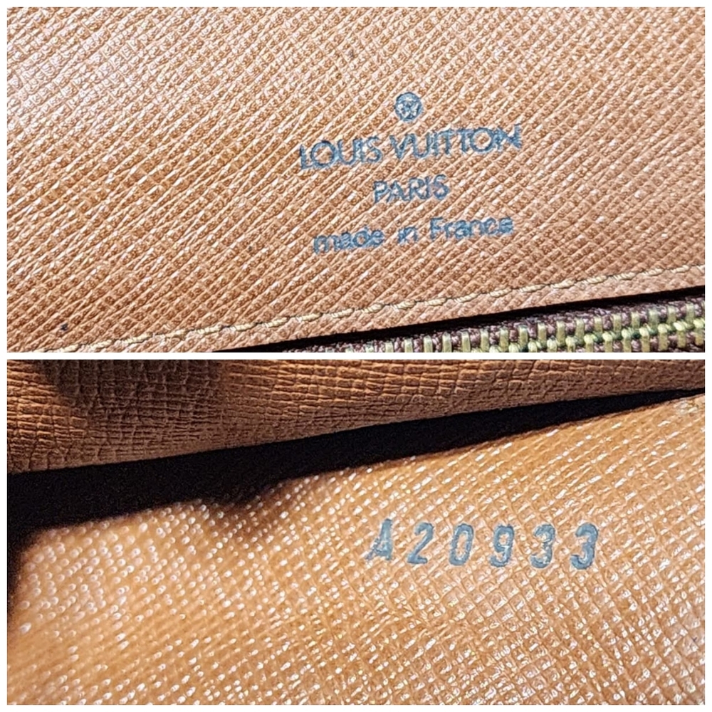 LOUIS VUITTON Monogram Monceau Satchel Bag Brown - Picture 4 of 16